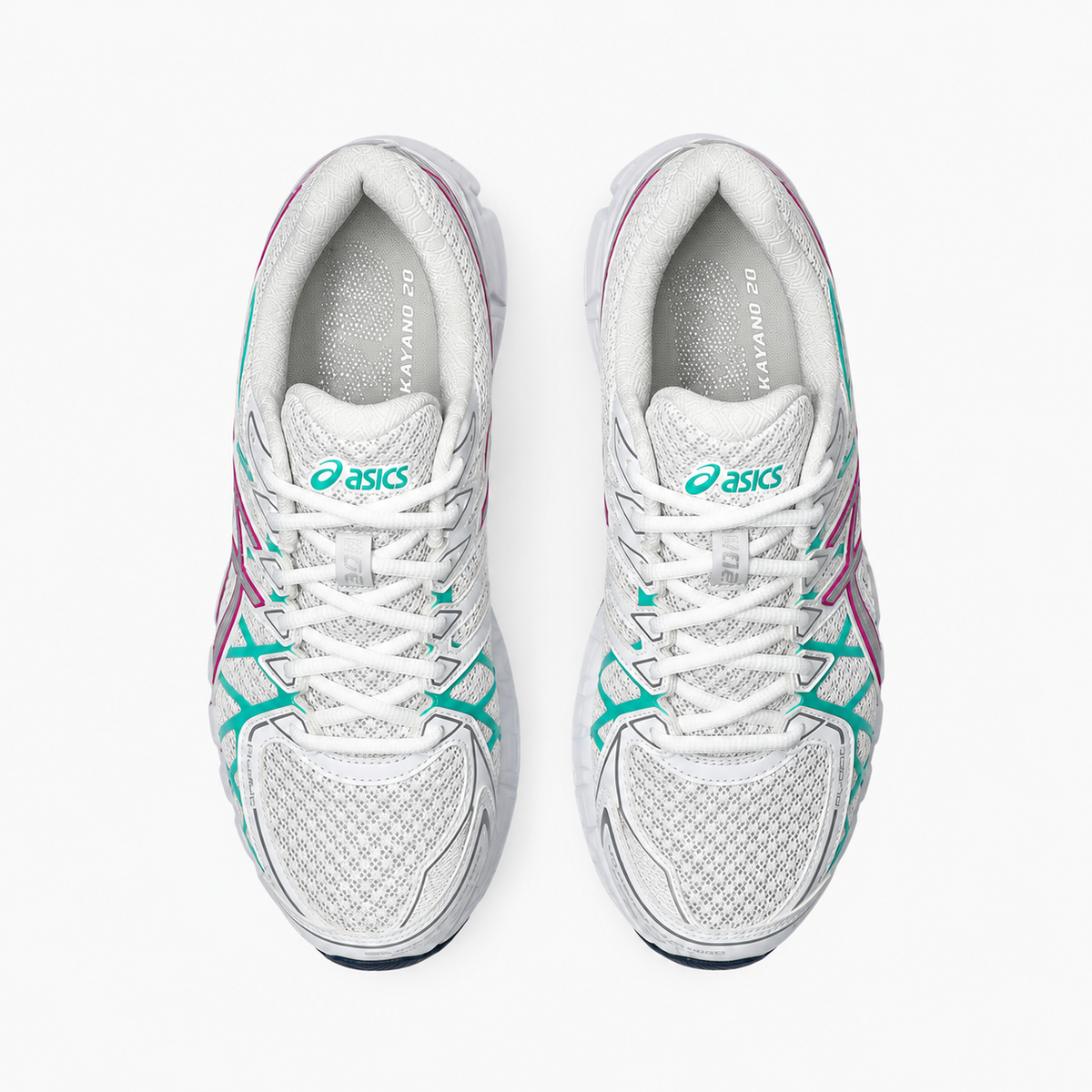 GEL-KAYANO 20 White/Aurora Green